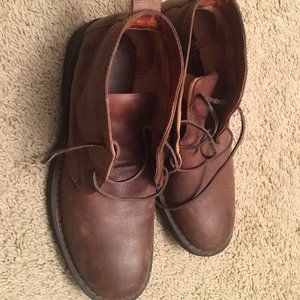 Men's Leather Boots Size 9.5